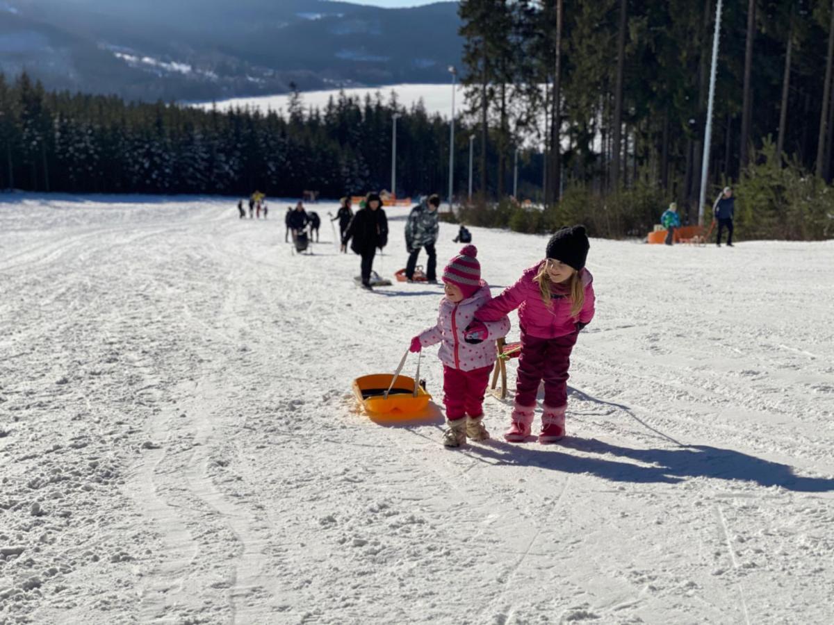 Rekreacni Domek Kobylnice Lipno リプノ・ナト・ヴルタヴォウ エクステリア 写真