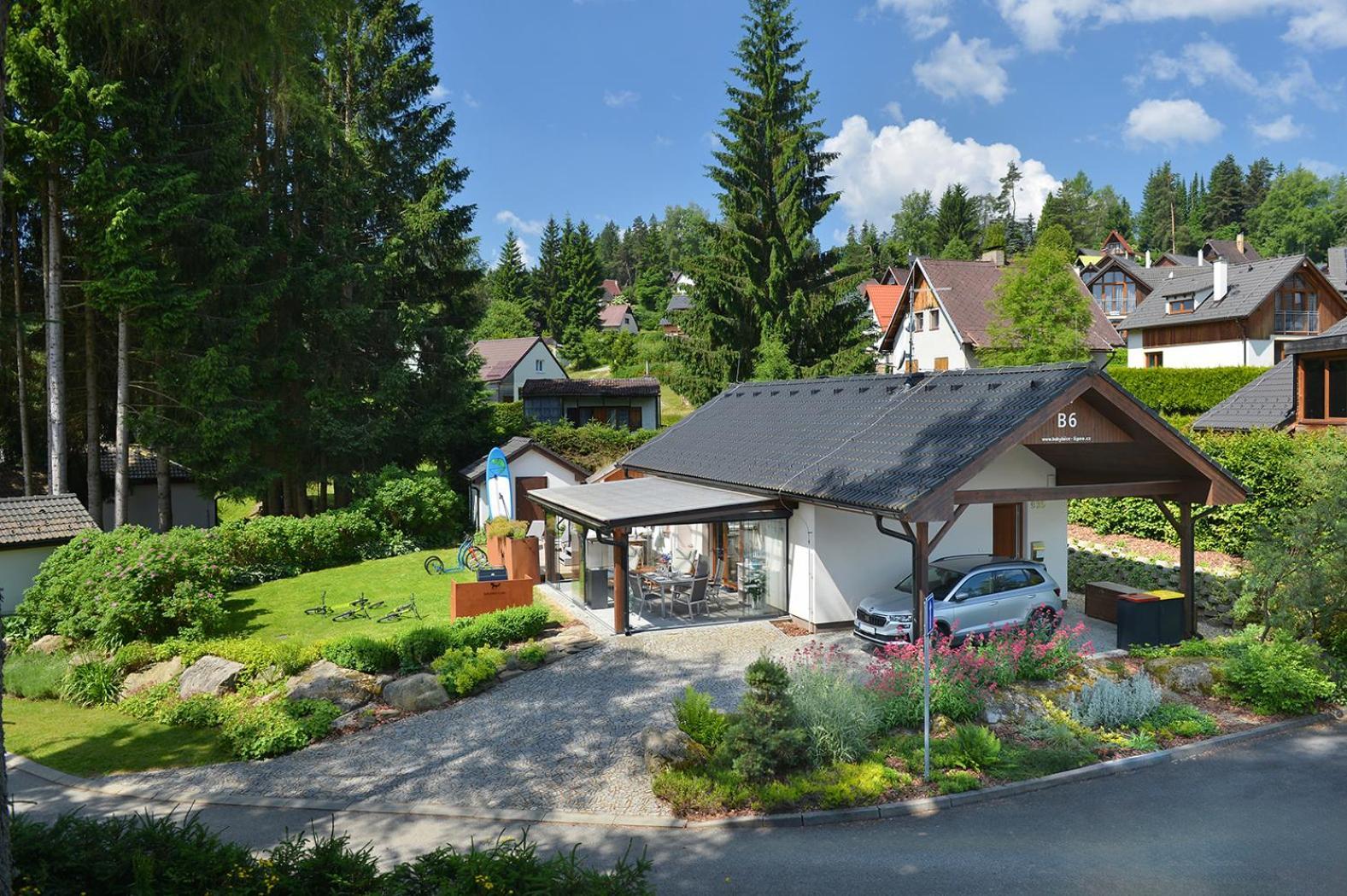 Rekreacni Domek Kobylnice Lipno リプノ・ナト・ヴルタヴォウ エクステリア 写真